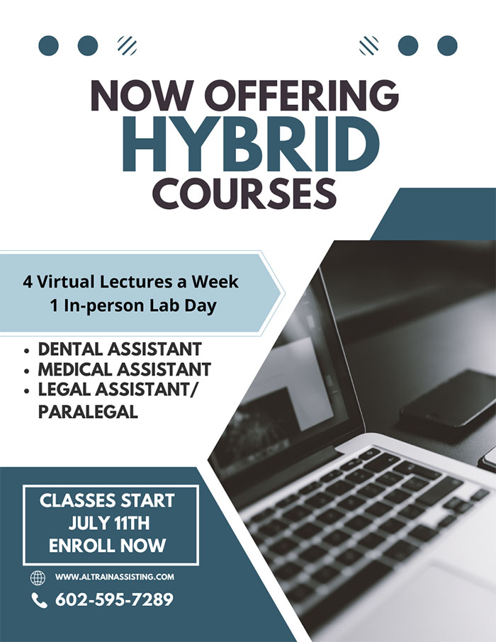 Now Offering Hybrid Classes - Call To Learn More